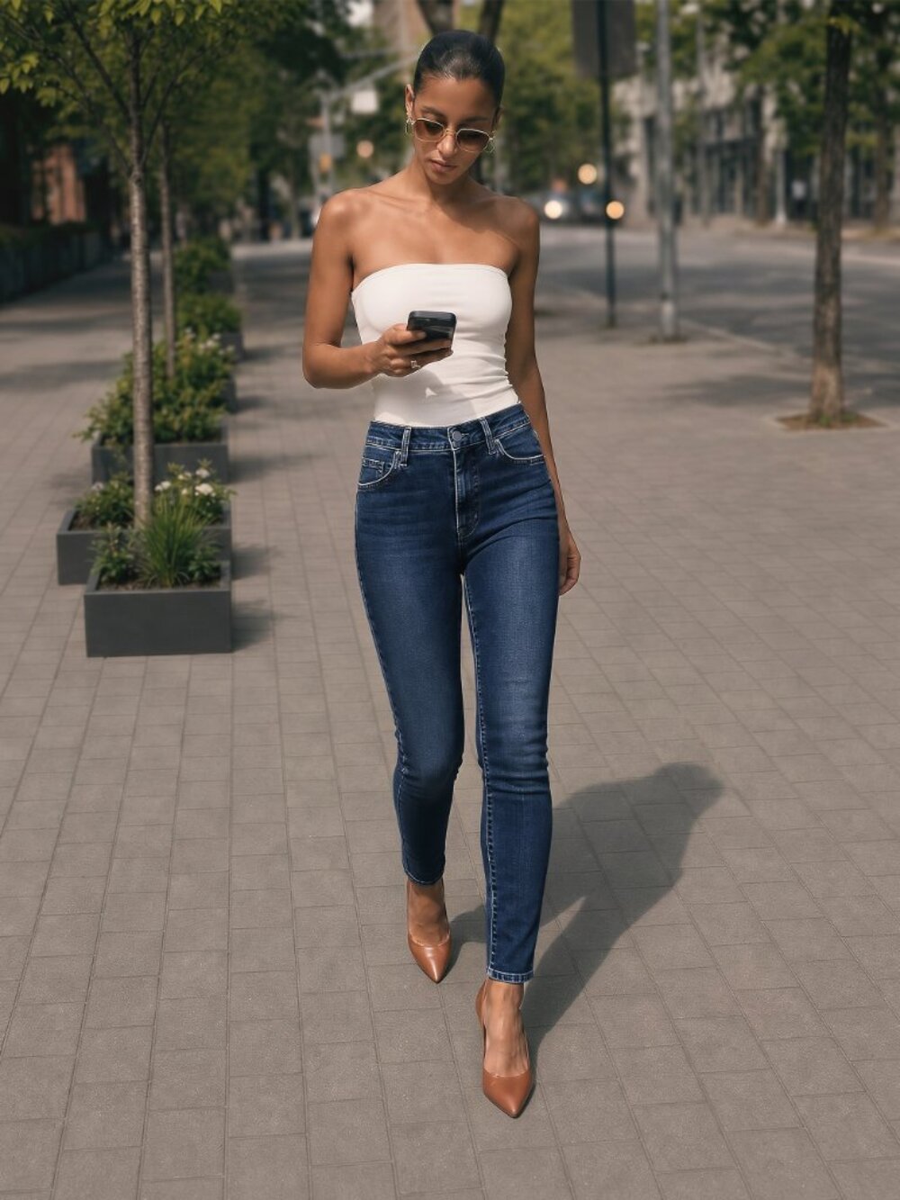 Citizens of Humanity Chrissy Uber High Rise Skinny Jeans 29 Orbit 1611D-989 - Picture 6 of 15